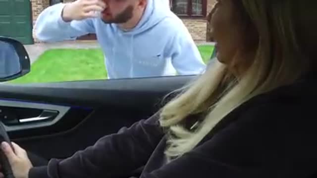 caught my girlfriend farting