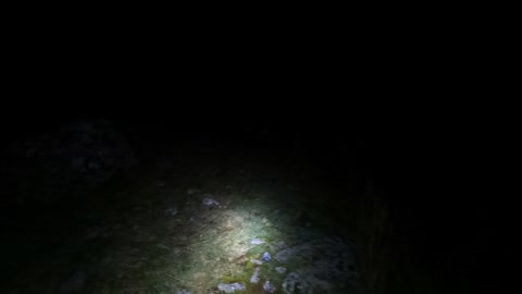 Bleakhouse ruins . Dartmoor. Night hiking. GoPro