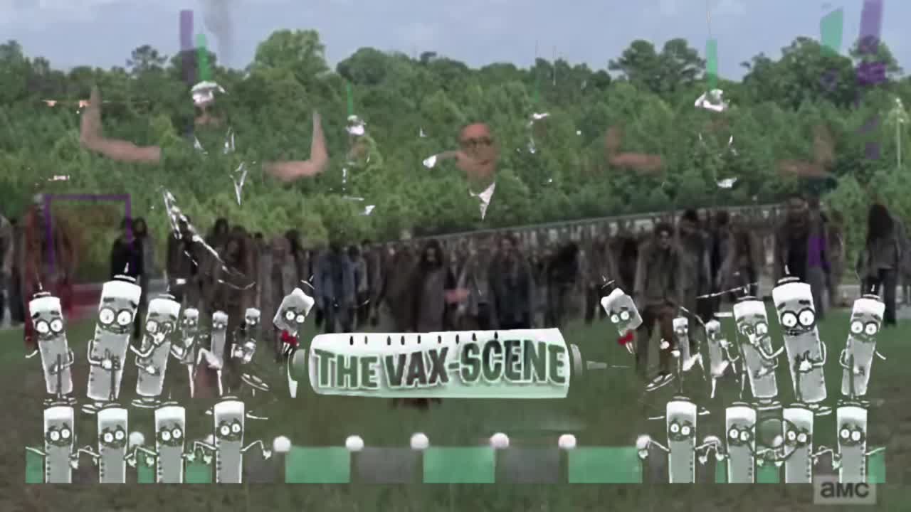 The walking Vaccinated