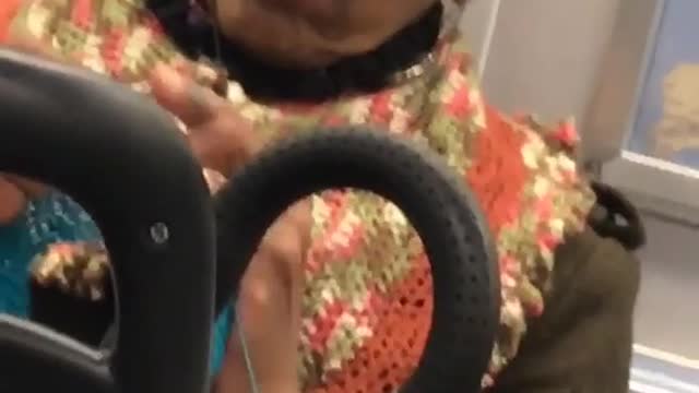 Oh hell no woman sewing