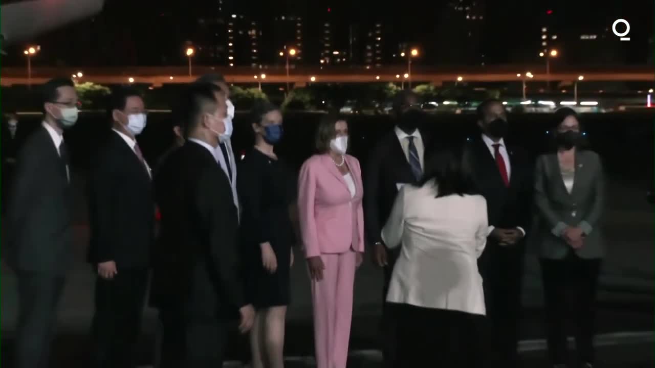 House Speaker Pelosi Arrives in Taiwan Despite China Warning