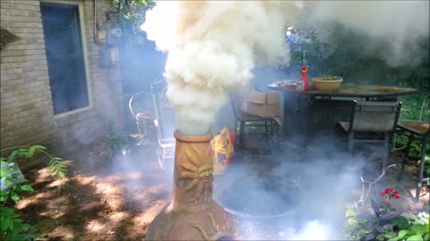 Leafblower Volcano