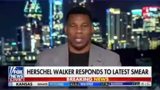 Herschel Walker responds to MSNBC’s smear