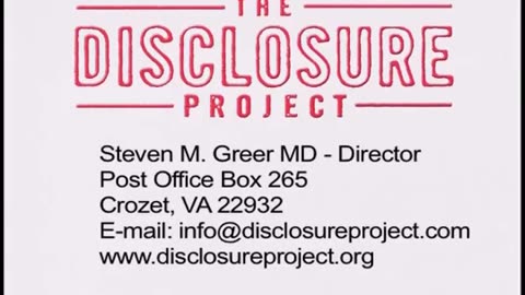 UFO Press conference 2003 Dr Greer Disclosure