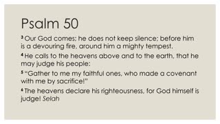 Psalm 50 Devotion