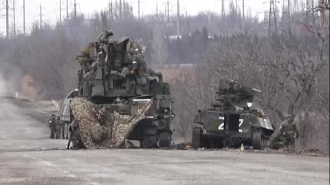 Russian equipment was under fire in Crimea. The shells came from Ukraine.