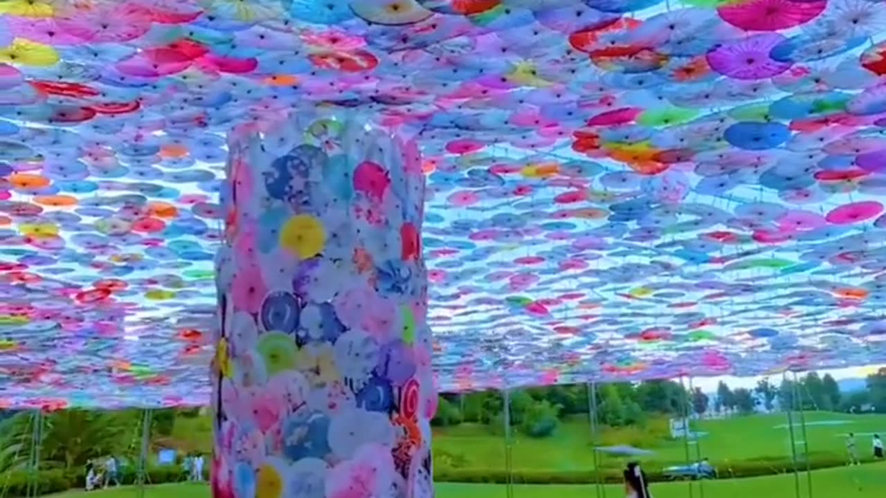 Colurfull Umbrella