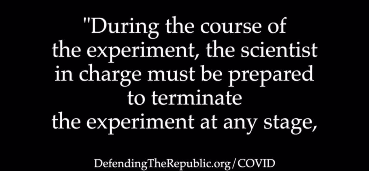 Excellent, short video on the vaccines by Defendingtherepublic.org