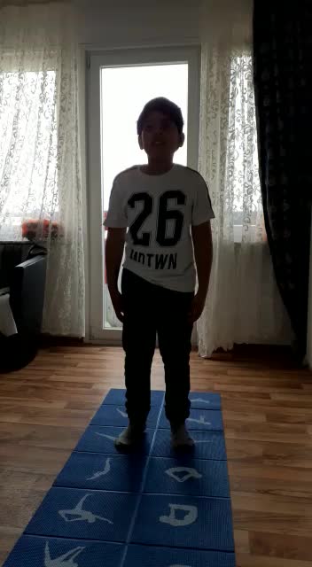 Cute kid exercise part 2