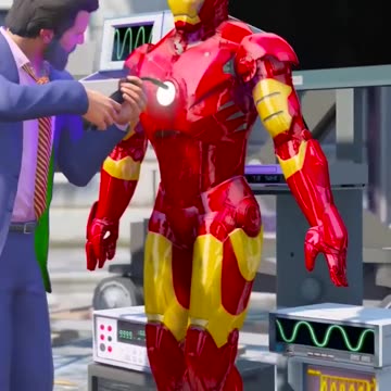 GTA V MICHAEL MAKE NEW IRONMAN ROBOT