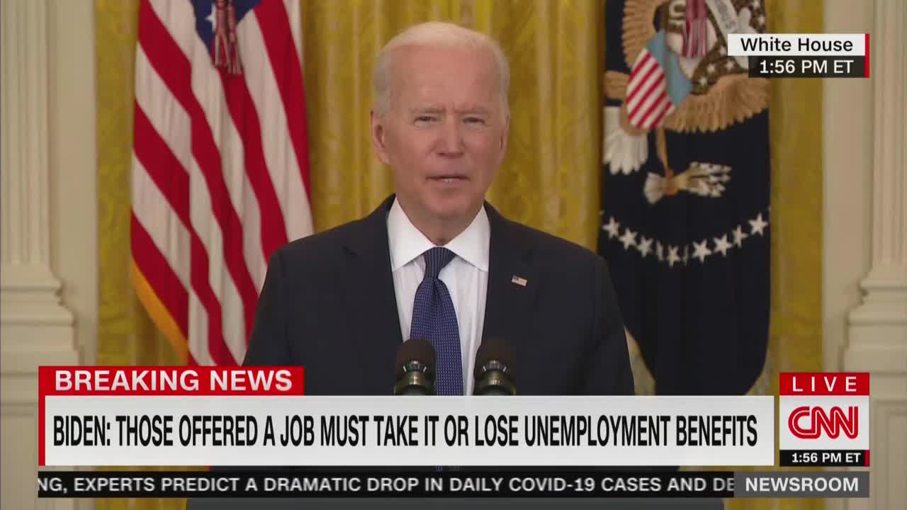 Joe Biden On Economy, Jobs Report