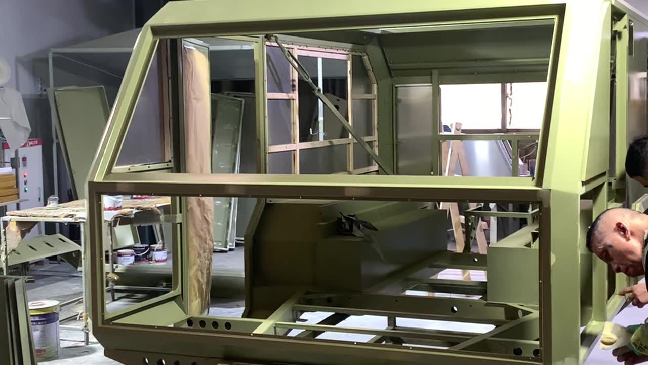 njstar rv factory tour surface treatment epoxy resin on steel