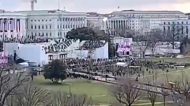 Man Shares New Stunning Camera Angle of Joe’s Bizarre “Inauguration”