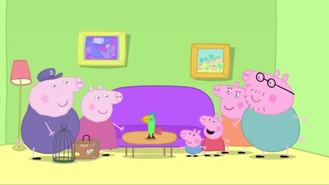 Peppa Looks After Polly the Parrot Peppa Pig Full Episodesp3