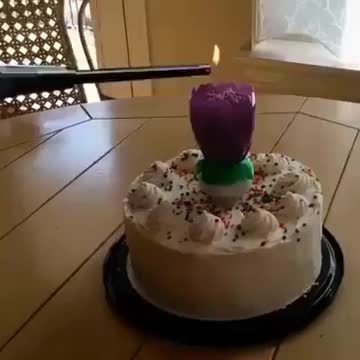 Christmas candles issued romantic music