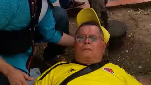 agresión a un líder de los taxistas