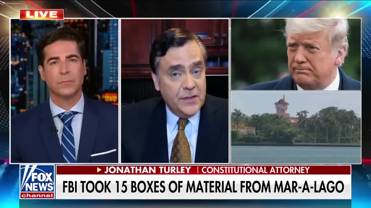 FBI raid of Trump's Mar-a-Lago will have a 'profound affect' on voters: Jonathan Turley