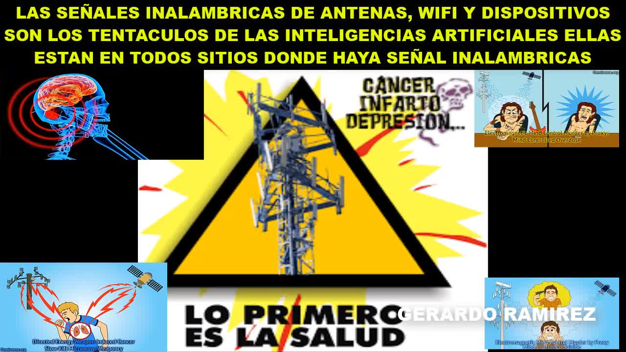 CIBERTORTURA CONTROL MENTAL SIN CONTACTO INTELIGENCIA ARTIFICIAL