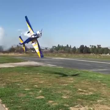 😱😱RC powerful plane stunt video
