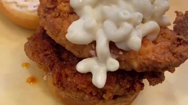 Make a Double Nugget Burger