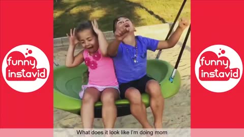 TRY NOT TO LAUGH OR GRIN WHILE WATCHING FUNNY KIDS VIDEOS COMPILATION 2018 P 2 Funny InstaVid