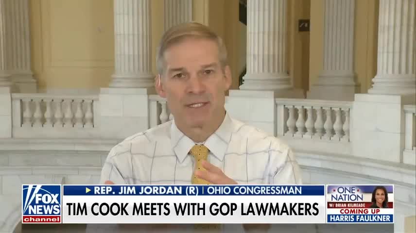 Jim Jordan: I have real concerns about China's influence on corporate America