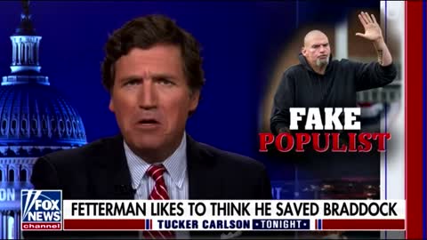 Tucker Carlson describes how John Fetterman's "failed demonstrably" as mayor of Pennsylvania,