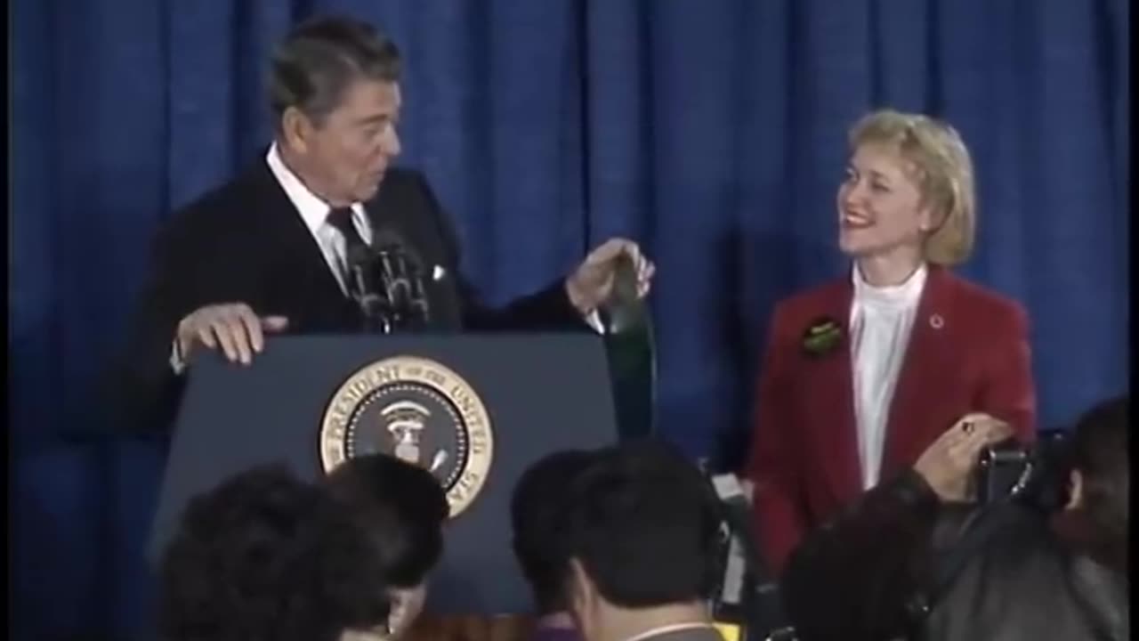 Compilation of President Reagan's Humor from Selected Speeches, 1981-1989