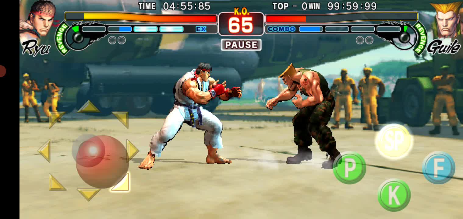 Street Fighter IV Champion Edition:RYU VS GUILE