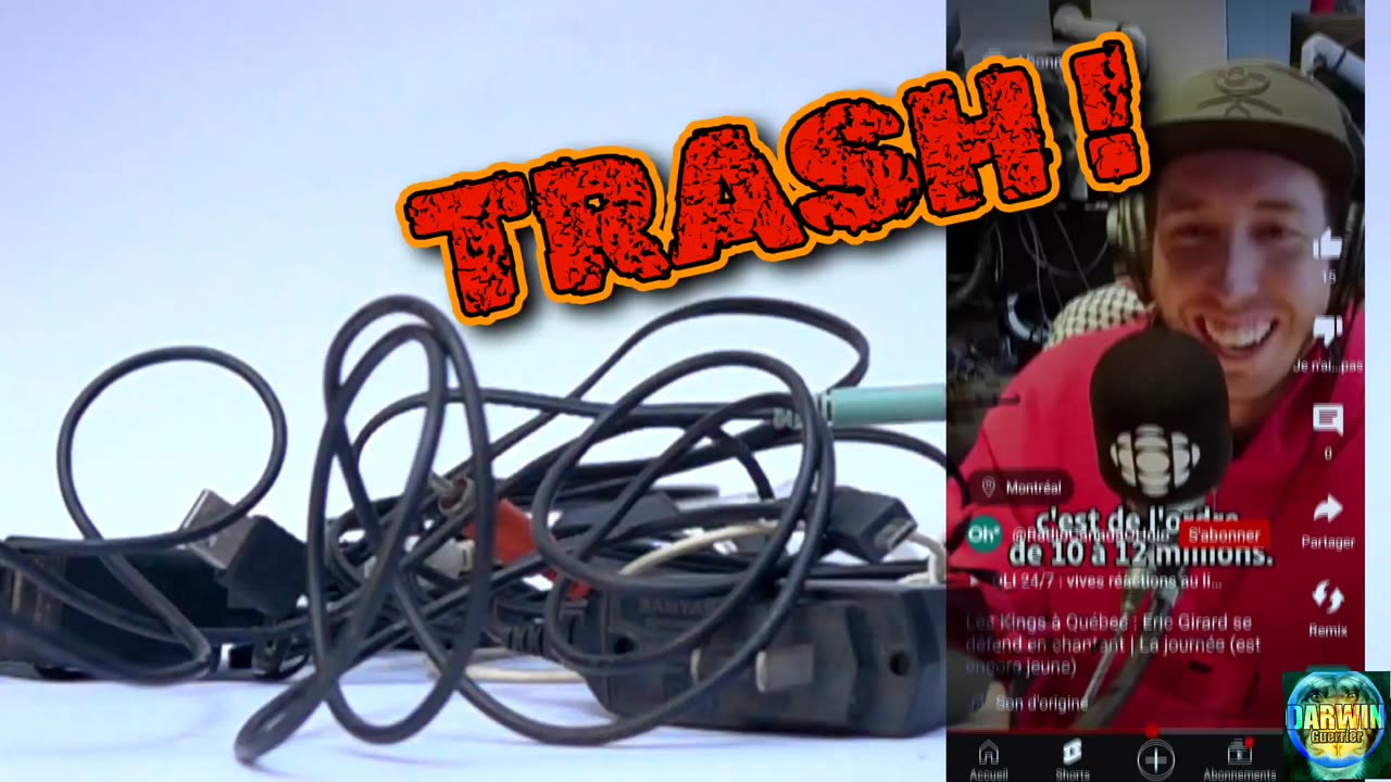 TRASH 🗑 DÉCHETS 📢🪃💥💸📺📻