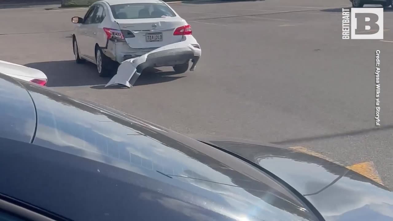 Elderly Driver SMASHES Car Through Businesses at Strip Mall