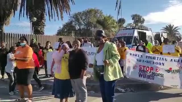 Gugulethu Community Marches to the Police Station