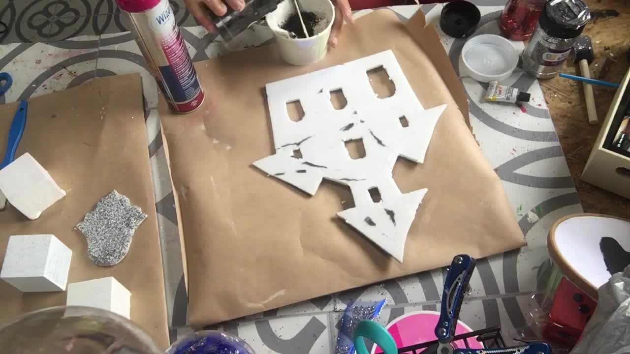 Working on a witch’s houes