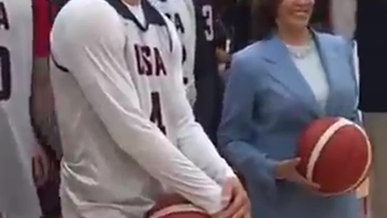 VP Harris to Team USA_ _Bring back the gold