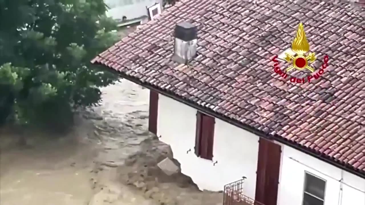 Residents rescued from rooftops as storm 'Boris' hits northern Italy