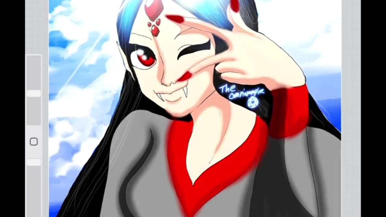 Oc Speedpaint nuclear joestar the Omnivampire