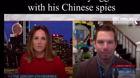 Eric Swalwell on the egg roll spy diet