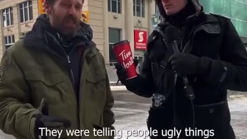 Freedom Convoy Protester in Ottawa Explains, The Discrimination and Segregation They face.