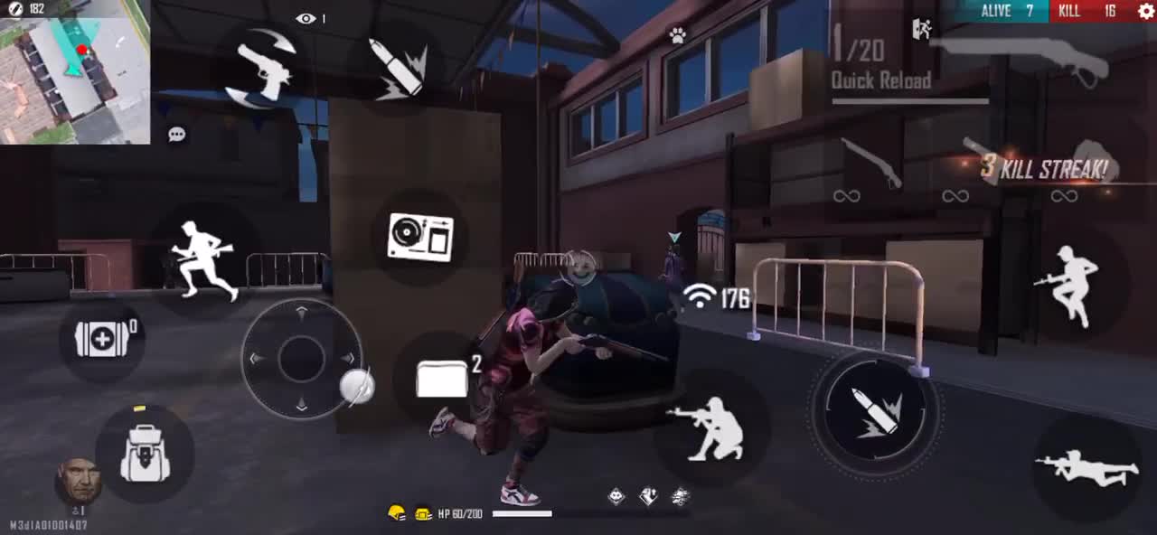 My 8yrs son playing freefire like a pro