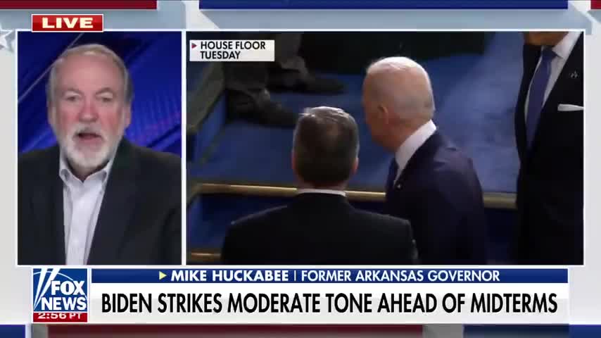Mike Huckabee: Biden said 'everything opposite' of his party during SOTU