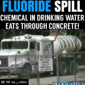 FLUORIDE SPILL