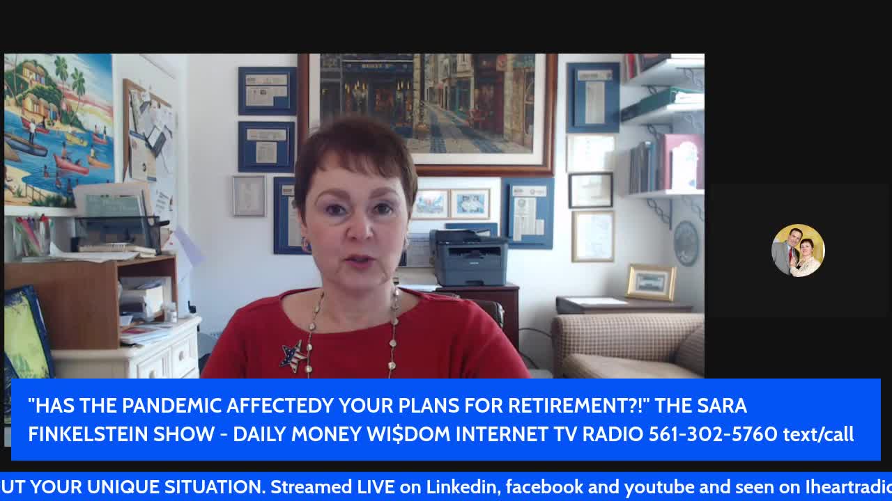 HAS THE PANDEMIC AFFECTED YOUR RETIREMENT?