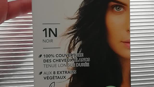 Natural hair dye.