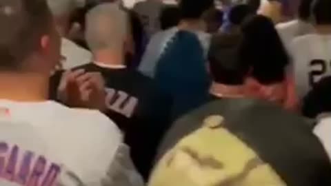 New Yorkers chant F**k Joe Biden