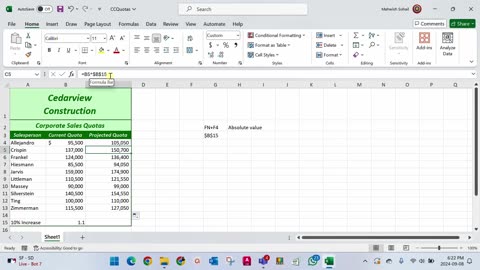 Excel Level 01 | Chapter 02 Assessment 03