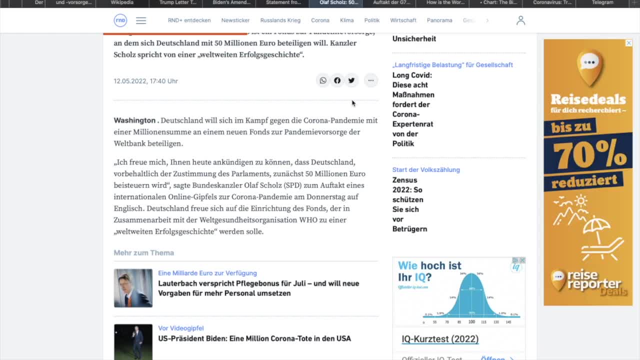 Der Pandemie-Vertrag: WHO soll die Welt regieren