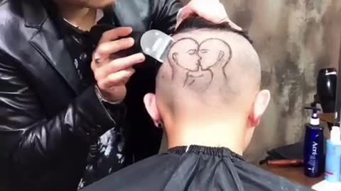 Barber's artwork, you can't laugh at me