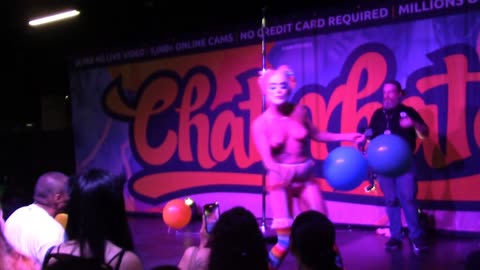 Exxxotica Expo Chicago 2022 BJ MCNAUGHTY’S STRIPPER CLOWN is Back!