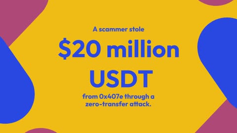 Tether Blocks Scammer’s Address After They Stole $20 Million USDT