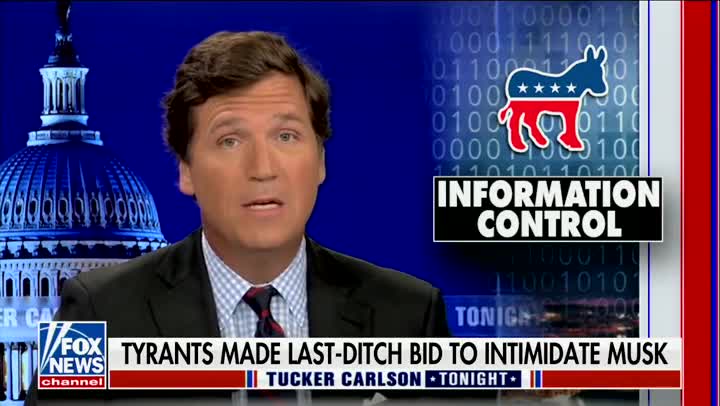 Tucker Carlson Says The Left Is 'Infuriated' By Their Inability To 'Attack' Free Speech